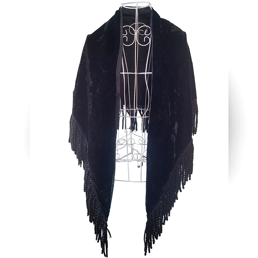 Vanette Creations Vintage Velvet Shawl
